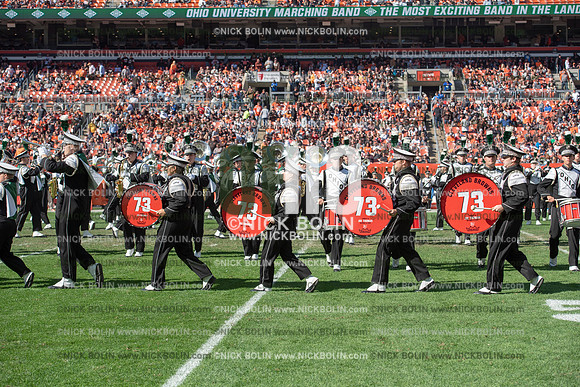 Ohio University Marching 110 Browns 2018