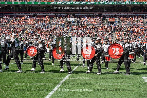 Ohio University Marching 110 Browns 2018