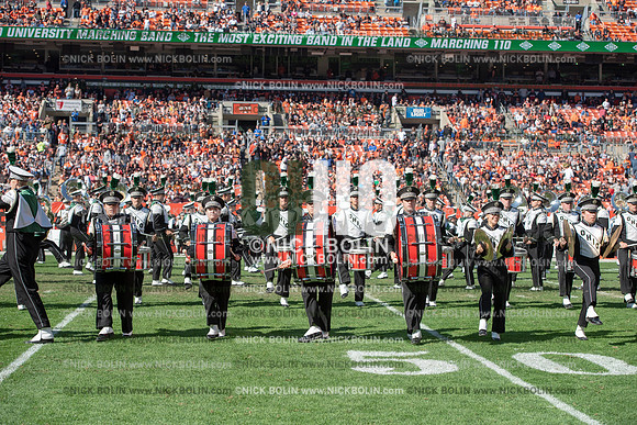 Ohio University Marching 110 Browns 2018