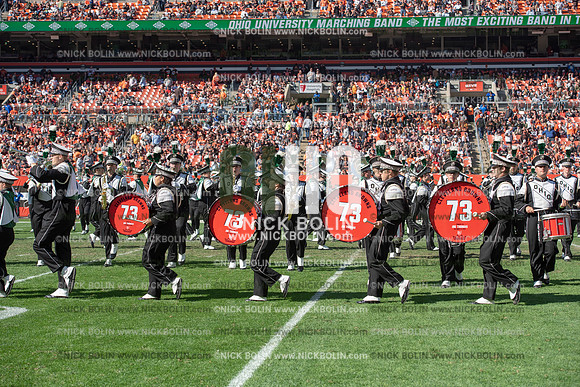 Ohio University Marching 110 Browns 2018