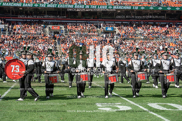 Ohio University Marching 110 Browns 2018