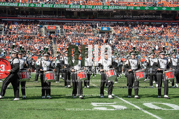 Ohio University Marching 110 Browns 2018