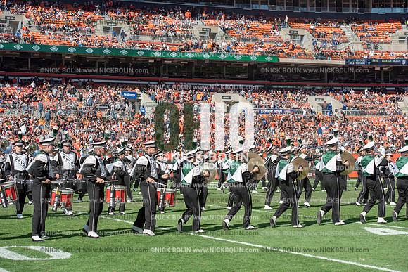 Ohio University Marching 110 Browns 2018