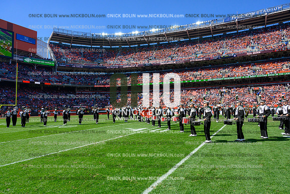 Ohio University Marching 110 Browns 2018