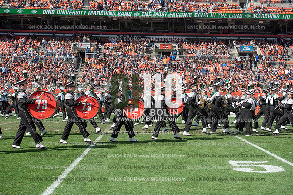 Ohio University Marching 110 Browns 2018