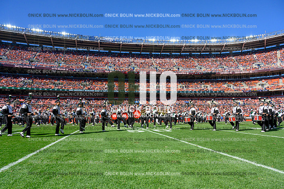 Ohio University Marching 110 Browns 2018