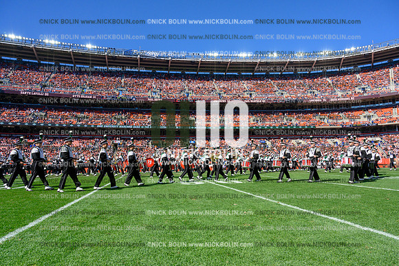Ohio University Marching 110 Browns 2018