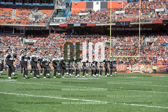 Ohio University Marching 110 Browns 2018