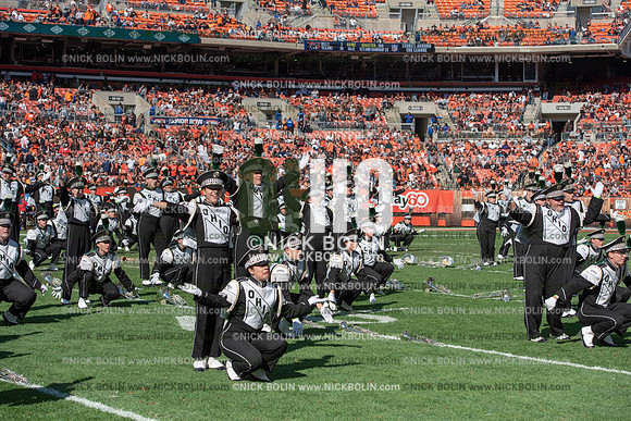 Ohio University Marching 110 Browns 2018
